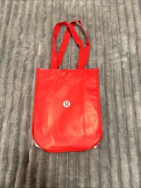 lululemon athletica Red Logo Tote